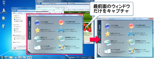 アクティブウィンドウ アクティブウィンドウ